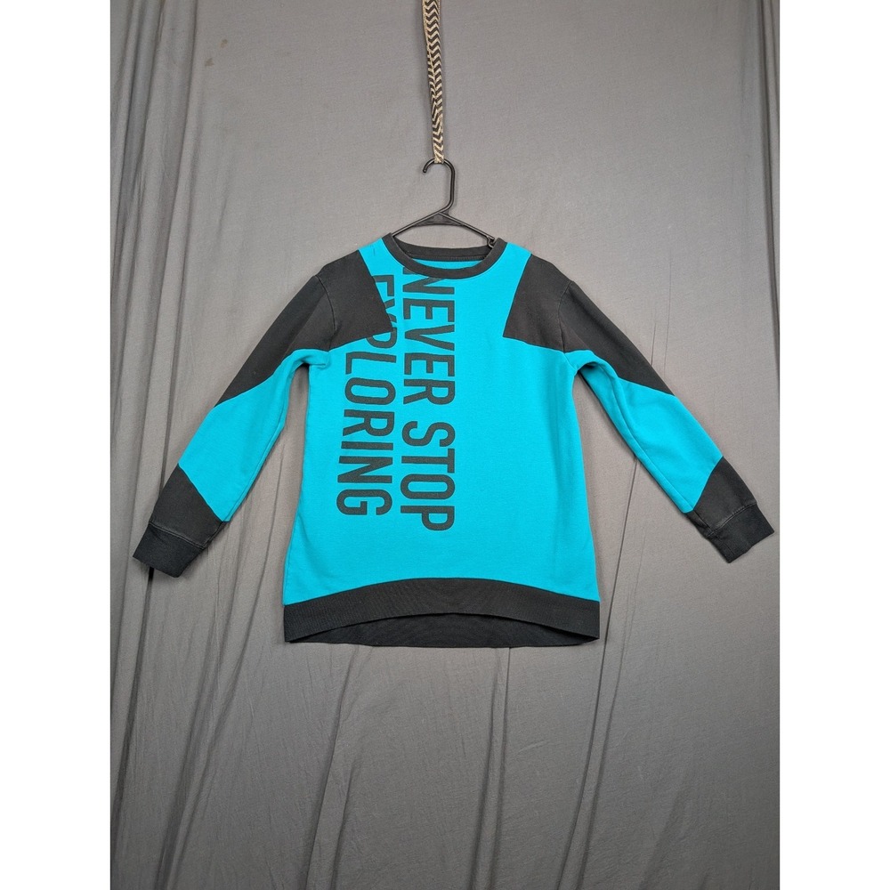 The North Face Sweatshirt Womens Small Turquoise FlashDry Sweater Pullover Crew